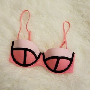 VICTORIA'S SECRET pink/coral bikini top